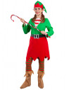 Disfraz elfa Navidad para mujer