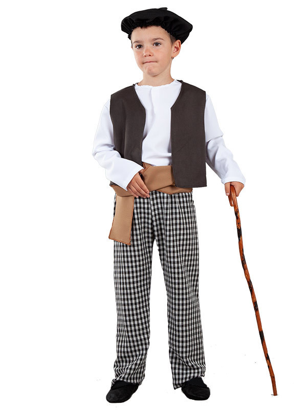 Disfraz pastor de ovejas para niño