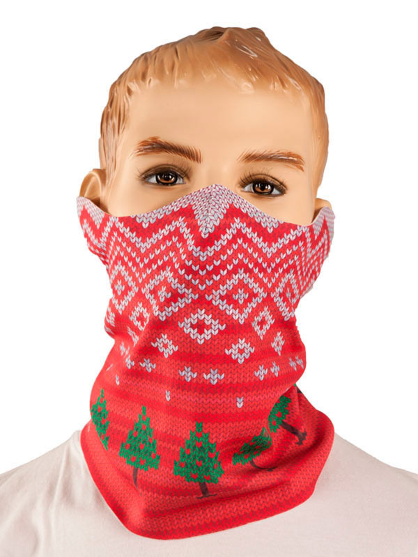 Braga Mascarilla Jersey de Navidad