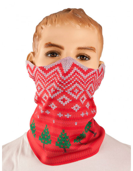 Braga Mascarilla Jersey de Navidad