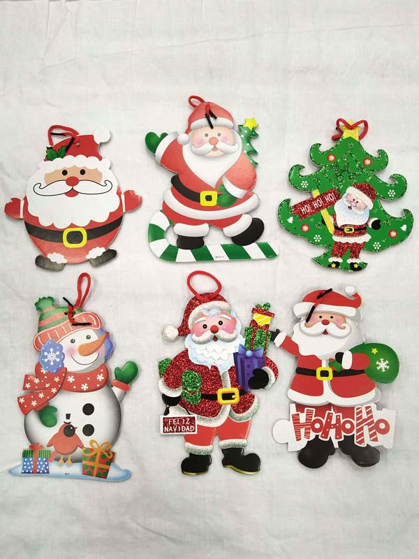 Figura navideña para colgar