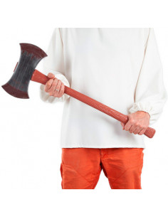 Hacha doble de plástico