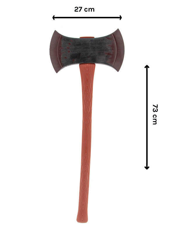 Hacha doble de plástico