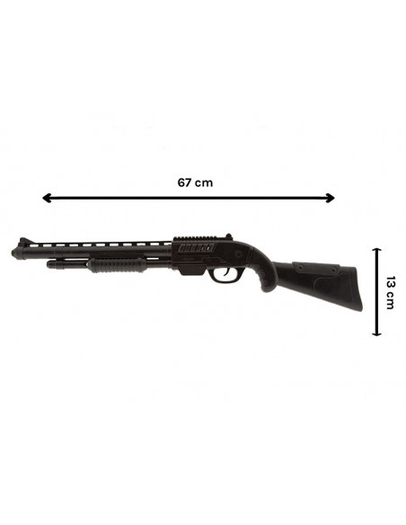 Escopeta recortada medidas