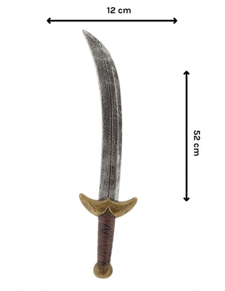 Espada árabe Aladín medidas