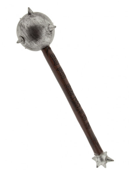 Maza medieval envejecida