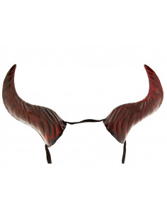 Cuernos de demonio rojos