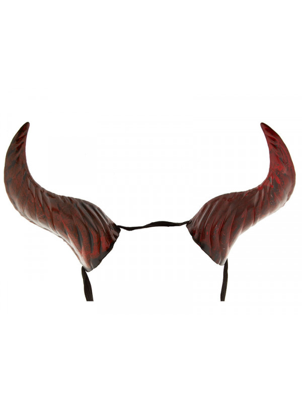 Cuernos de demonio rojos