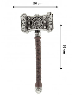 Martillo guerrero 55cm 2