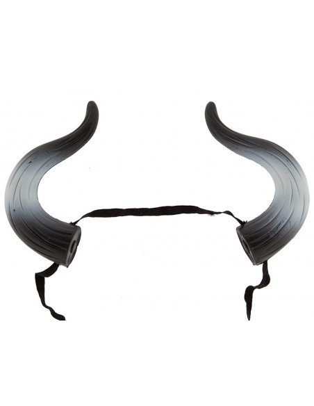 Cuernos toro de plástico