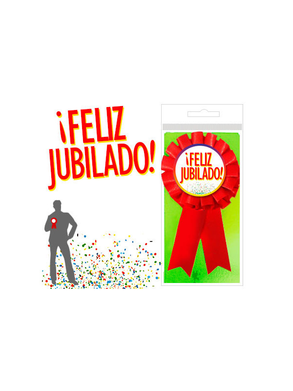 Escarapela Feliz Jubilado