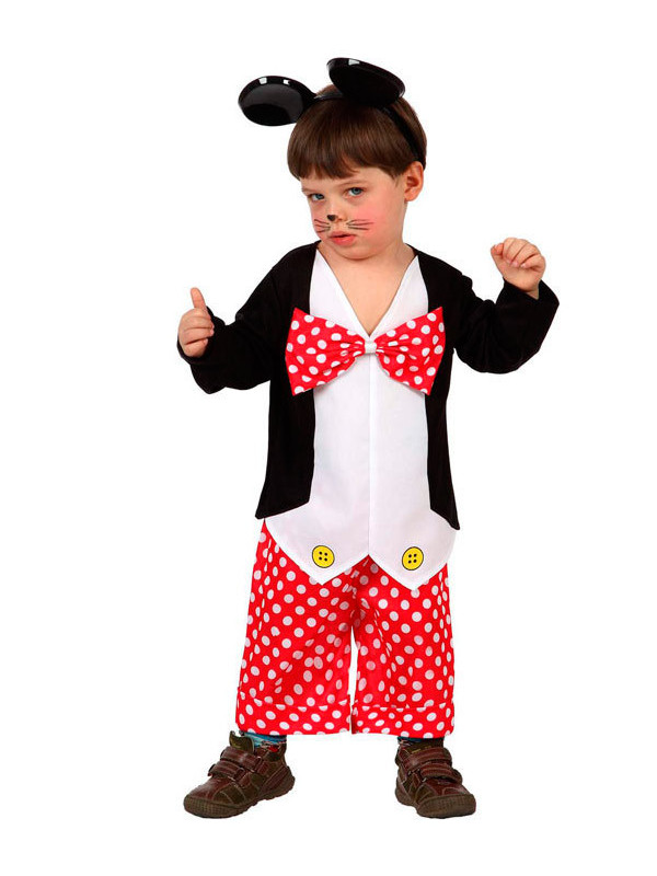 Disfraz ratoncito Miki bebé