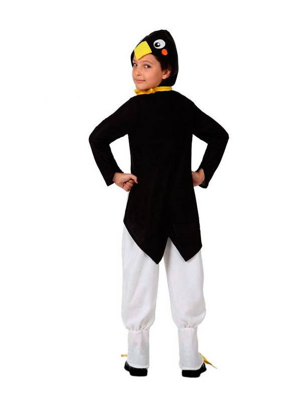Disfraz pingüino infantil espalda