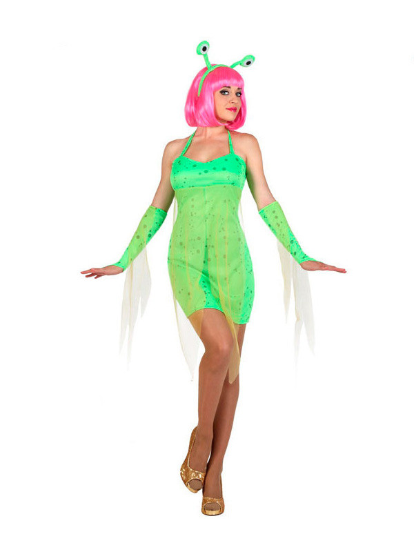 Disfraz alien sexy para mujer
