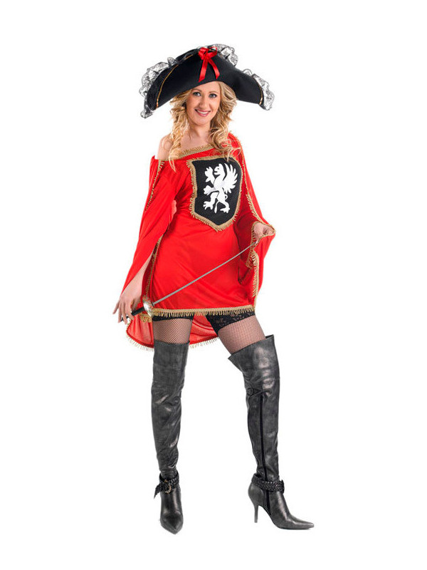 Disfraz mosquetera sexy para mujer