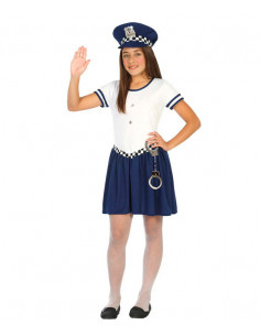 Disfraz policía urbana para niña