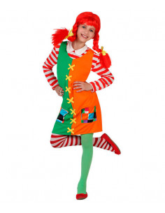 Disfraz Pipi colorines infantil