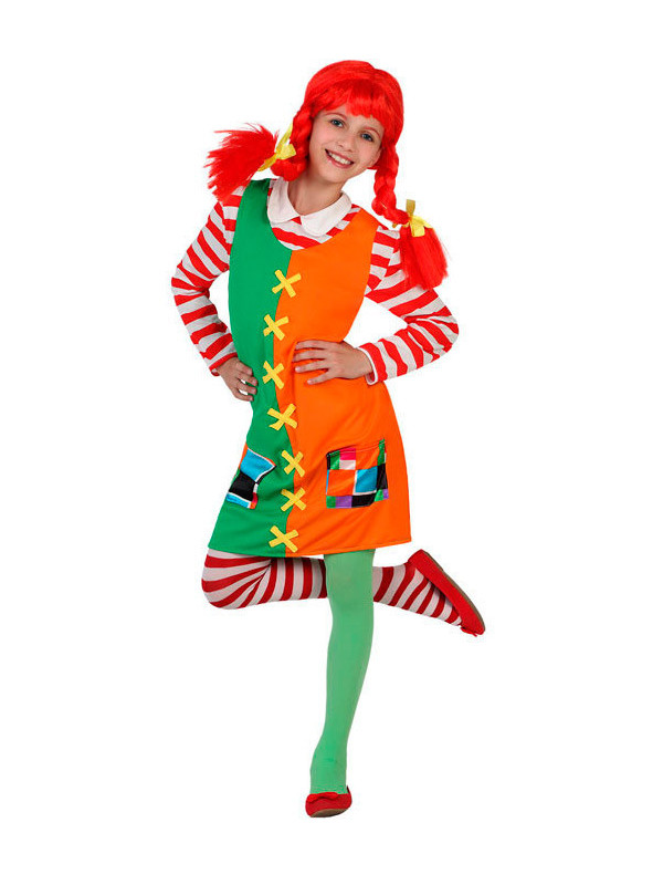 Disfraz Pipi colorines infantil