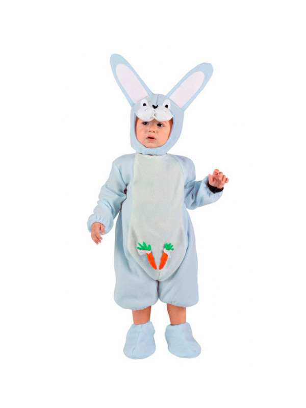 Disfraz conejito para bebé azul
