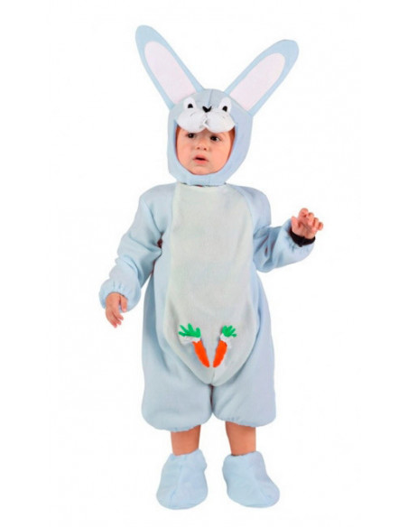 Disfraz conejito para bebé azul