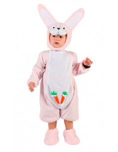 Disfraz conejito para bebé azul 2