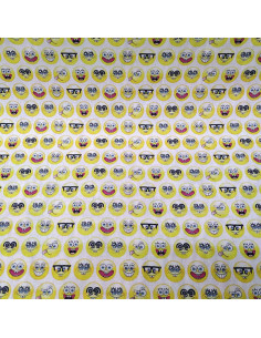 Tela emoticonos Bob Esponja