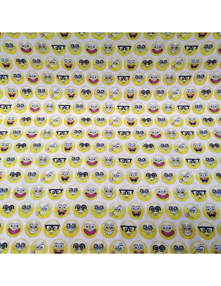 Tela emoticonos Bob Esponja