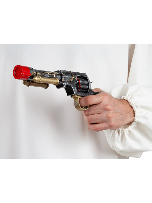 Revólver Steampunk detalle