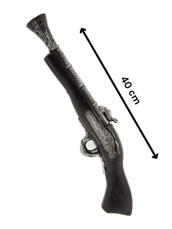 Trabuco pirata bandolero medidas