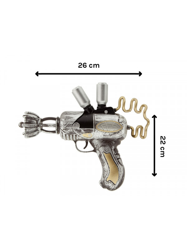 Pistola de Steampunk galáctica