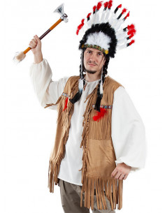 Chaleco indio adulto