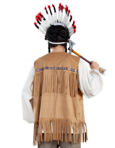 Chaleco indio adulto 2