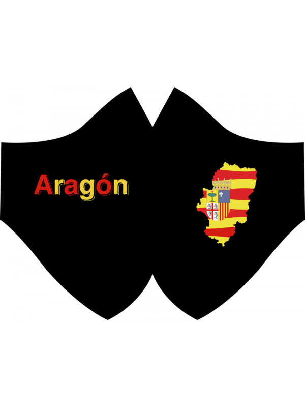 Mascarilla Aragón mapa