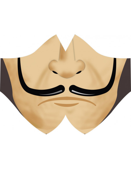 Mascarilla Dalí diseño