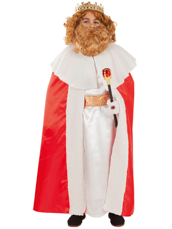 Disfraz de Rey Mago Gaspar infantil