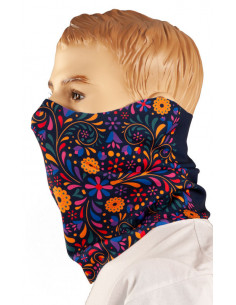 Braga mascarilla de flores 2