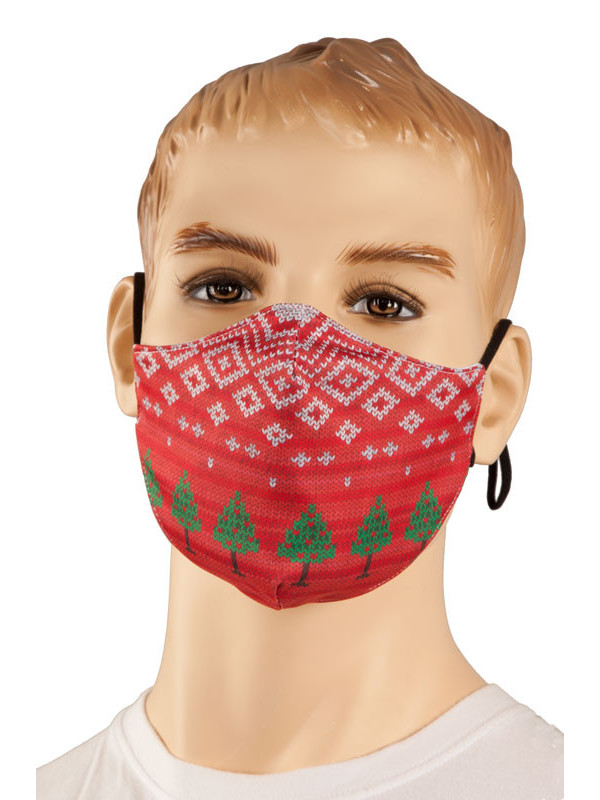 Mascarilla Jersey de Navidad