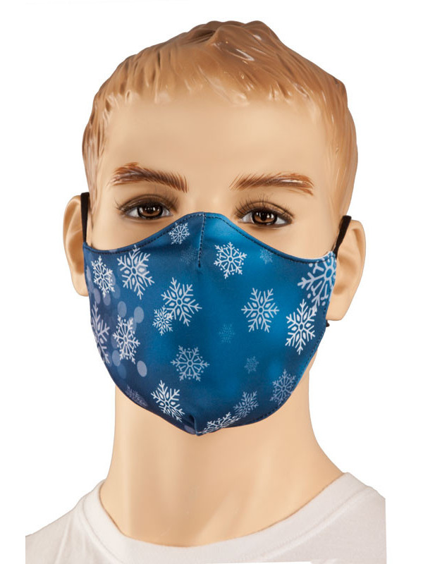 Mascarilla Estrellas de Navidad