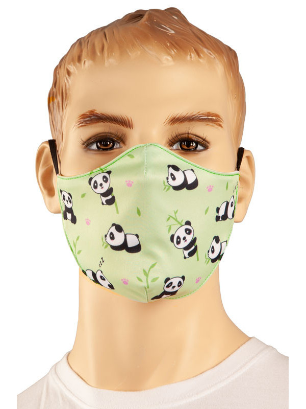Mascarilla osos panda