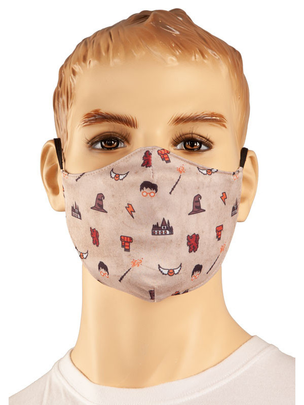 Mascarilla de mago marrón