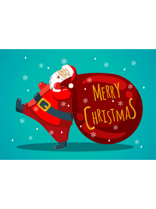 Balconera Papá Noel