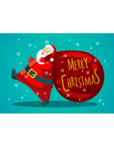 Balconera Papá Noel