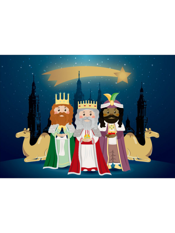 Banderola Reyes Magos