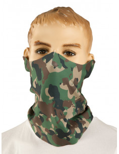 Braga mascarilla camuflaje