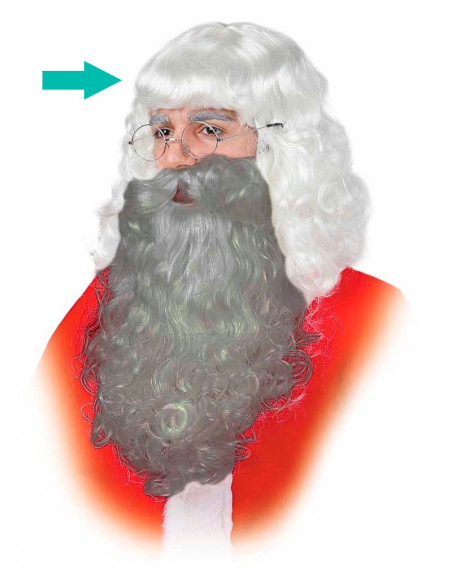 Peluca de Papá Noel | Disfraces Bacanal