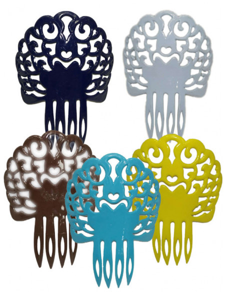 Peineta andaluza concha