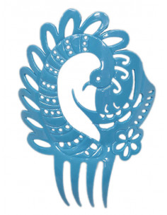 Peineta grande cisne