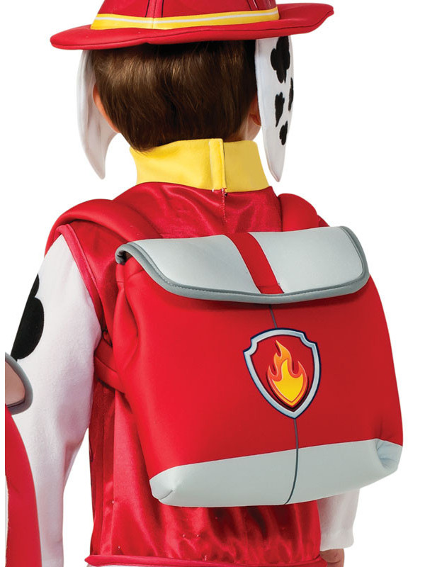 Disfraz Marshall Patrulla Canina infantil mochila