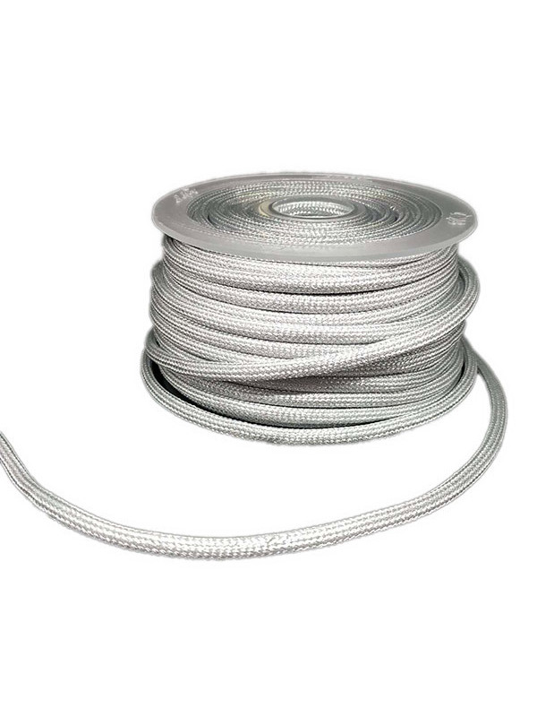 Cordón metalizado 4mm plata