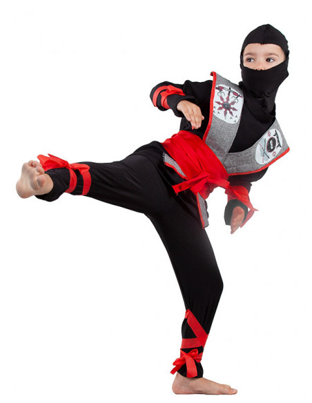 Disfraz ninja infantil frontal
